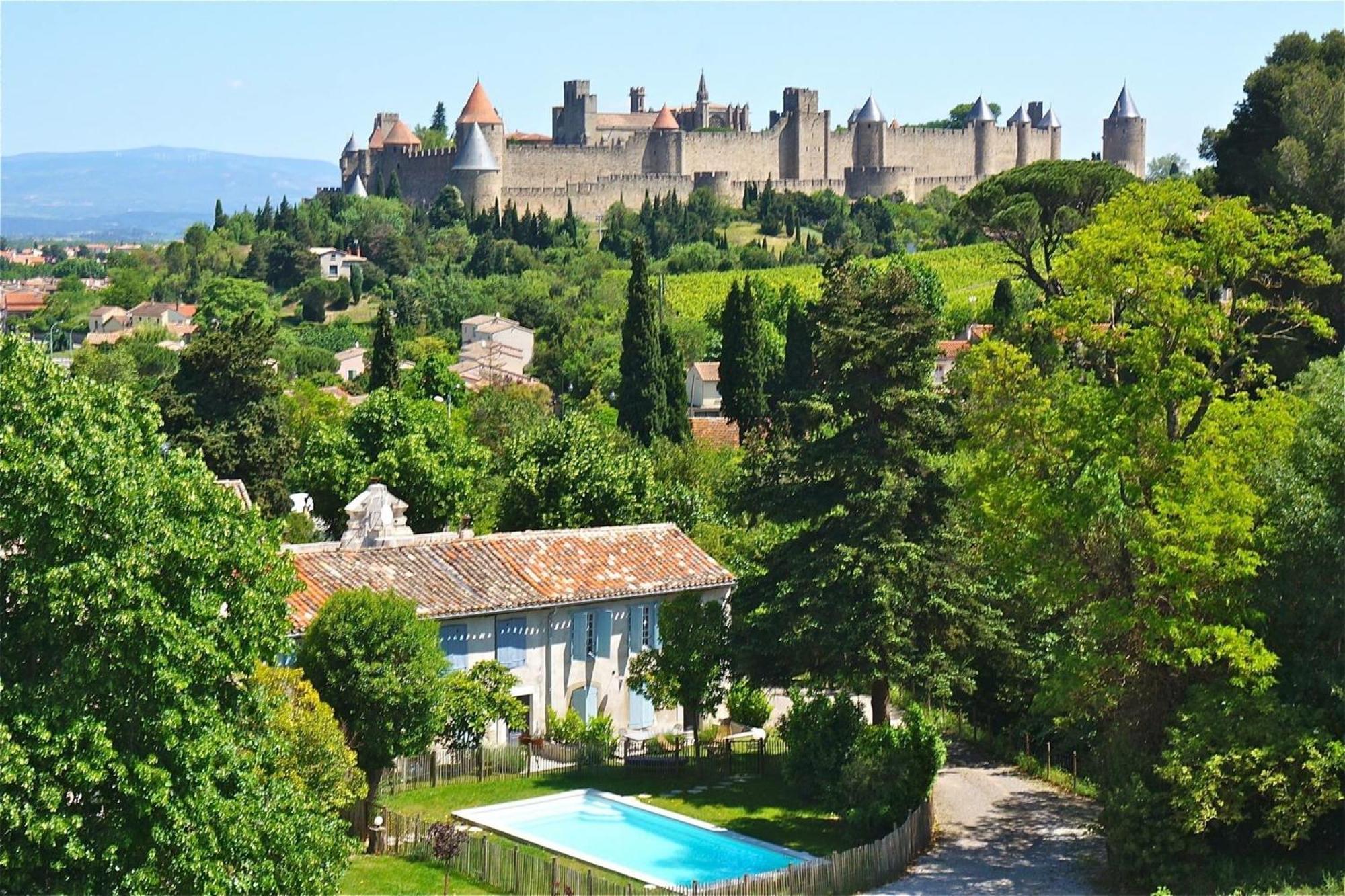 L'Oree De La Cite Villa Carcassonne Eksteriør bilde