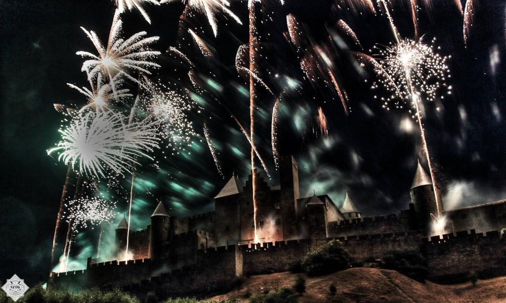 L'Oree De La Cite Carcassonne Eksteriør bilde